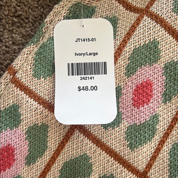 Colorful Patterned Cardigan - Picture 2 of 2